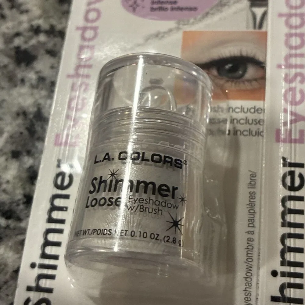 New L.A. COLORS Intense Shimmer Loose Eye Shadow (Sealed) - Set 3 pack